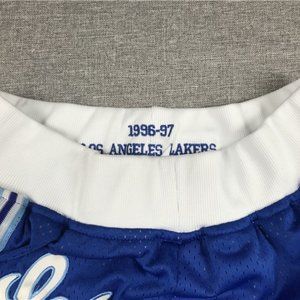 La Lakers Just Don Shorts NBA Basketball Shorts bl